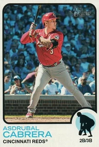 2022 Topps Heritage #484 Asdrubal Cabrera - Picture 1 of 2