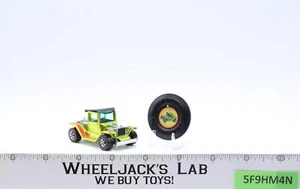 T-4-2 Yellow 1970 Mattel Redline Hot Wheels Vintage RL w/ Button and Roof NICE! - Picture 1 of 6