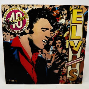 VINTAGE 1978 70s RCA ELVIS PRESLEY ELVIS'S 40 GREATEST HITS LP ALBUM VINYL PINK - Picture 1 of 12