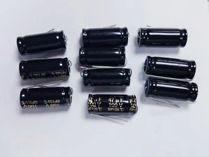 10 x 47uF 47mfd 100V 105 degrees NP Audio Capacitor USA Free Shipping - Picture 1 of 1