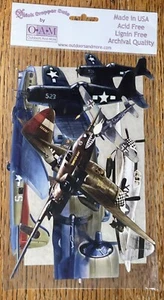 Quick Cropper Cuts By OAM (outdoors & More) ~ Die Cuts -Airplanes Jet Scrapbook - Picture 1 of 3