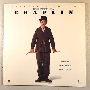 CHAPLIN (1992) Widescreen Laserdisc (VG close to LN) 2-discs, Robert Downey Jr. - Foto 1 di 3