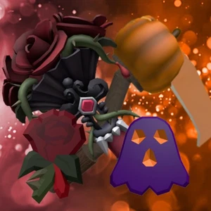 Pumpkin Slice Set And Gothic Rose Set Flee The Facility FTF - Picture 1 of 1