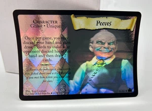 Harry Potter TCG Adventures At Hogwarts Peeves Holo Rare # 20/80 - Picture 1 of 3