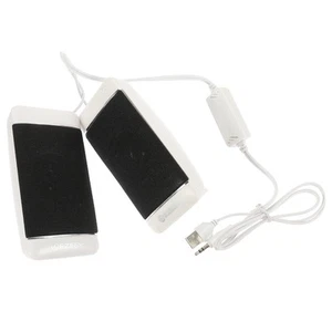 2 Pcs Tragbares Audio Laptop Lautsprecher Multimedia-Stereolautsprecher Usb - Photo 1/12