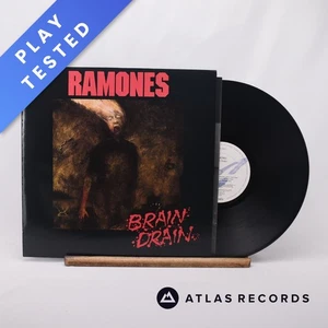 Ramones Brain Drain A-1 B-1 Insert LP Album Vinyl Record CHR 1725 - EX/EX - Picture 1 of 9