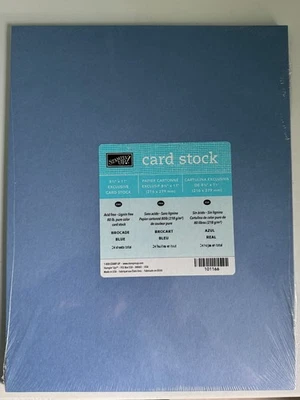 Stampin' Up! Retired Cardstock 8.5x11 New Full 24 sheets pack - Image 1 of 4