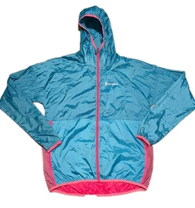 Cotopaxi Teca Unisex Damen L leichte technische Windbreaker Jacke blau pink - Bild 1 von 19