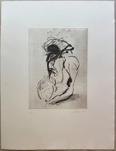 W. Thiemann, acquaforte, 2003, firmata e numerata 17/20 - Foto 1 di 1