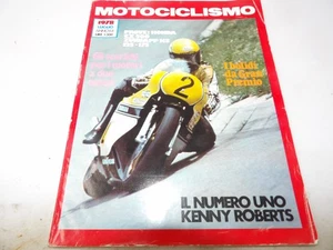 Revista Motociclismo italiana Kenny Roberts de julio de 1978 - Imagen 1 de 3