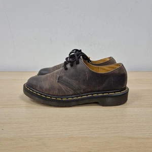 Dr Martens 1461 Crazy Horse Braun Leder Oxford Schuhe Größe UK 4 EU 37 Damen - Bild 1 von 8