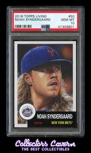 Topps Living Set #50 Noah Syndergaard PSA 10 (GEM MINT) - Bild 1 von 2