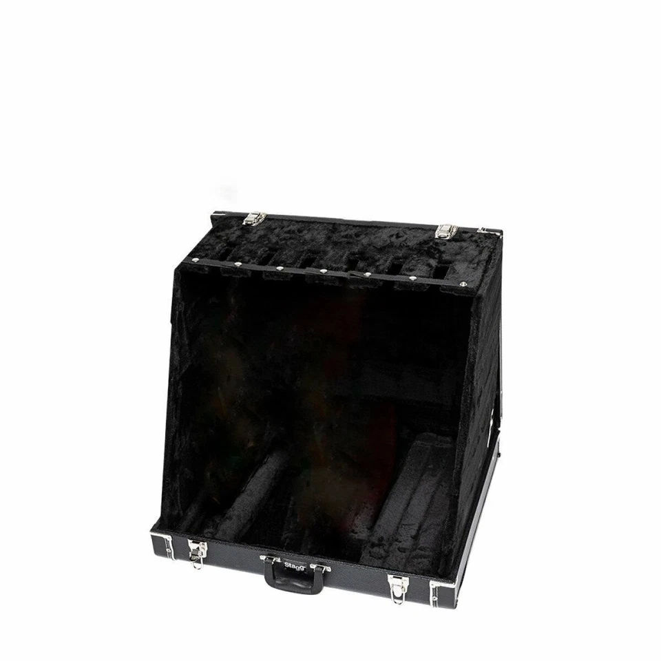 Estuche universal con soporte de guitarra Stagg para 6 guitarras eléctricas o 3 acústicas - GDC-6 Foto 1 de 4