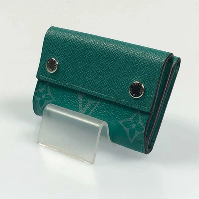 Louis Vuitton M67626 Triple Cartera Monograma Usado UB1129 Marrón Unisex Comp... - Imagen 1 de 4