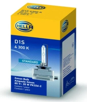 Bombilla Hella Xenon D1S PK32d-2 85V 35W 4300K - D1S 4300 K Foto 1 de 4