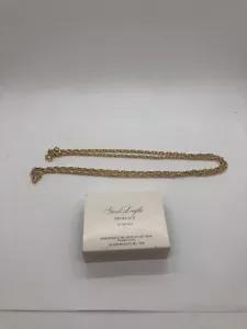 Avon Vintage Great Lengths Halskette 36 cm Neu aus altem Lagerbestand goldfarbene Kette - Bild 1 von 4