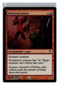 FOIL Malicious Intent Avacyn Restored – MTG Magic the Gathering Card - Picture 1 of 2