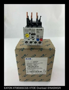 Eaton Cutler-Hammer XT0E005CGS XTOE Sobrecarga Electrónica, Excedente 3-2647-111A - Imagen 1 de 4