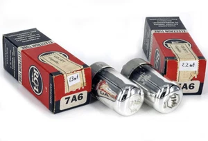ONE 7A6 RCA NOS Tube Valvola Lampe TSF Röhre Valvula 진공관 真空管 电子管 Valve - Picture 1 of 1