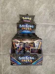 LOT OF 7 Brand New Sealed Pokemon Shining Fates Mad Party Pin Collection  - Bild 1 von 1