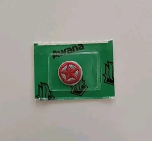 Parche emblema estrella Awana Club 1990 vintage 304 rayas escuela dominical niña niño - Imagen 1 de 5