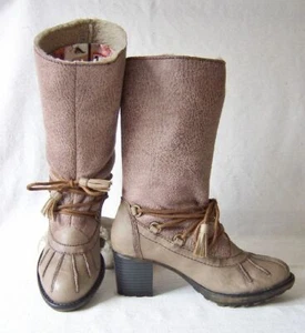 "B.A.STAR" Gr.38 Stiefel/Stiefeletten/Vegan taupe TOP-Zustand!!! - Bild 1 von 10