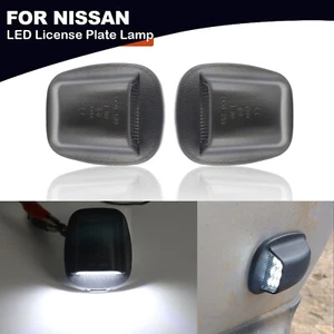 2PCS FULL LED License Plate Lights Lamps For 98-04 Nissan Frontier 94-04 Xterra - Picture 1 of 10