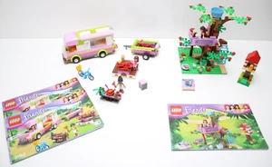 LEGO Friends Konvolut 2 Sets, 3065 Baumhaus, 3184 Abenteuer Wohnmobil, Anleitung - Bild 1 von 5