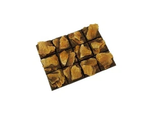 Micro Art Studio 25mm Square Desert Bases (10) Brand New B00266 - Picture 1 of 2