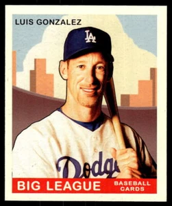 2007 Upper Deck Goudey Red Backs Luis Gonzalez #143 Los Angeles Dodgers - Picture 1 of 2