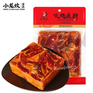 Xiaolongkan Spicy Hot Pot Base Spice 小龙坎火锅底料1袋装 方砖牛油底料 450g - Picture 1 of 4