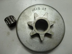 Piñón de pista de motosierra Sabre 3/8-7 tambor N149 A7 se adapta a Homelite 350, 350P, 350 - Imagen 1 de 4