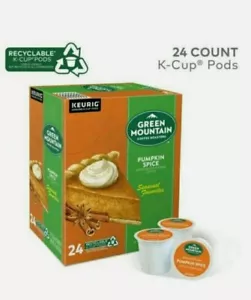 Green Mountain Coffee Roasters Seasonal Selections Pumpkin Spice 24 Keurig K-Cup - Picture 1 of 6