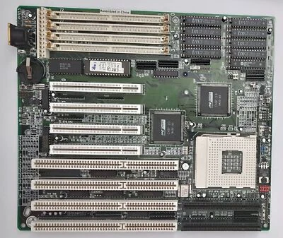 PCChips M915 (V1.3) VIP VLB ISA PCI 486 80486 socket 3 retro Mainboard - Bild 1 von 3