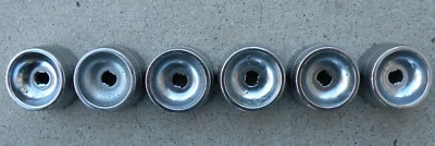 THUNDERBIRD FORD DASH RADIO KNOB CONTROL CHROME TRIM FOMOCO OEM 64-66 1964-1966 - Image 1 of 4