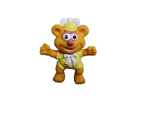Vintage Muppet Babies Fozzie Bear Figure PVC 1986 Mcdonalds Toy - Picture 1 of 5