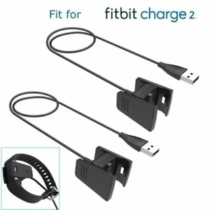 2er Ladegerät für Fitbit Charge 2 Fitness Tracker Armband Ersatz USB Ladekabel - Bild 1 von 9