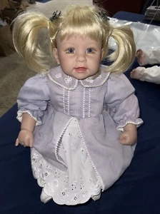 ADORA Girl Baby Toddler Doll 18” Cloth Vinyl In Tagged Outfit Realistic - Picture 1 of 10