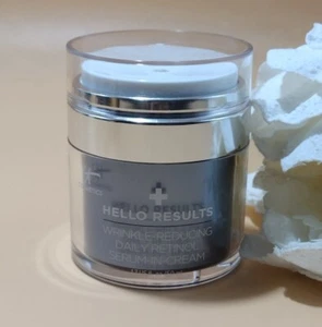 ItCosmetic Hello Results Wrinkle - Reducing Daily Retinol Serum In Cream 1.7 oz - Picture 1 of 7
