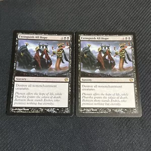 Extinguish All Hope Magic The Gathering Mtg Rare Journey Into Nyx Card 2 - Picture 1 of 4