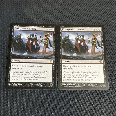 Extinguish All Hope Magic The Gathering Mtg Rare Journey Into Nyx Card 2 - Image 1 of 4