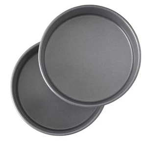 2-Count Non-Stick Round 6-Inch Cake Pan Set - Bake it Simply, Perfect for Baking - Picture 1 of 6