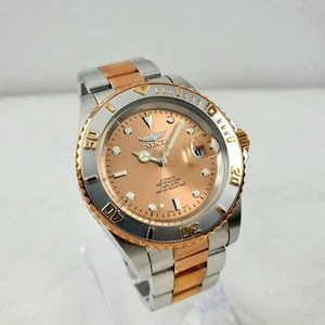 INVICTA PRO DIVER 9423 CHAMPAGNE DIAL PROFESSIONAL AUTOMATIC 200M MEN'S WATCH  - Picture 1 of 10