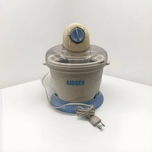 AIGGER Eismaschine 1,6 Liter Weiß Speiseeis Icecream Maker - Bild 1 von 3