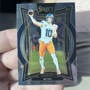 2024 Panini Select - Concourse Bo Nix #30 Base Prizm (RC) Select QB1 Broncos - Bild 1 von 2