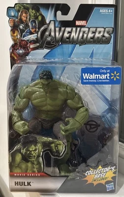 FIGURA HULK SERIE DE PELÍCULAS LEYENDAS DE MARVEL 6" EXCLUSIVA DE WALMART NUEVA EN PAQUETE Excelente Estado Foto 1 de 4