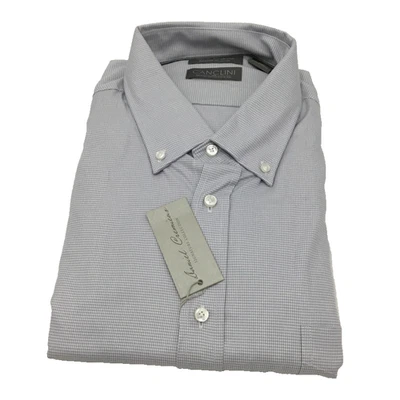 Camisa Canclini Daniel Cremieux Signature Label para hombre, azul, XXL Foto 1 de 2