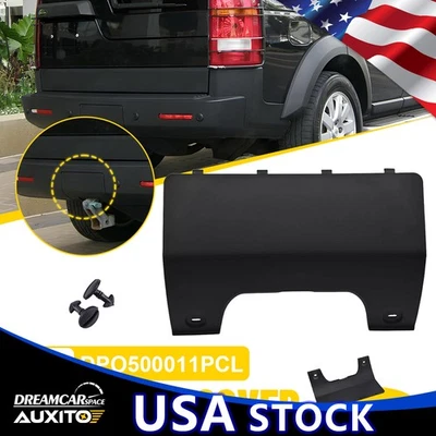 Parachoques trasero para Land LR3 LR4 Rover DPO500011PCL gancho agujero cubierta de remolque tapa con clips Foto 1 de 4