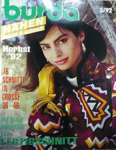BURDA Nähen 3/92 Herbst ´92 - Bild 1 von 1