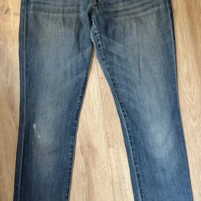 Женские винтажные прямые джинсы Lucky Brand 26R средней стирки y2k - Изображение 1 из 4